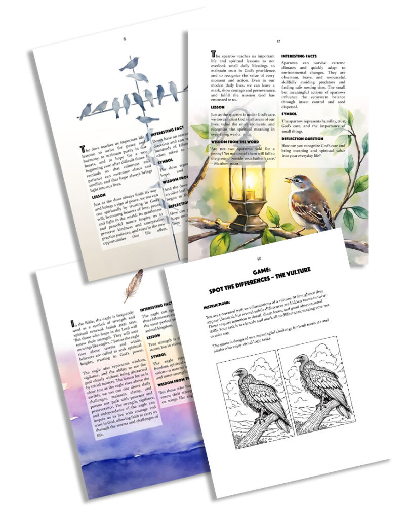 4 birds en web